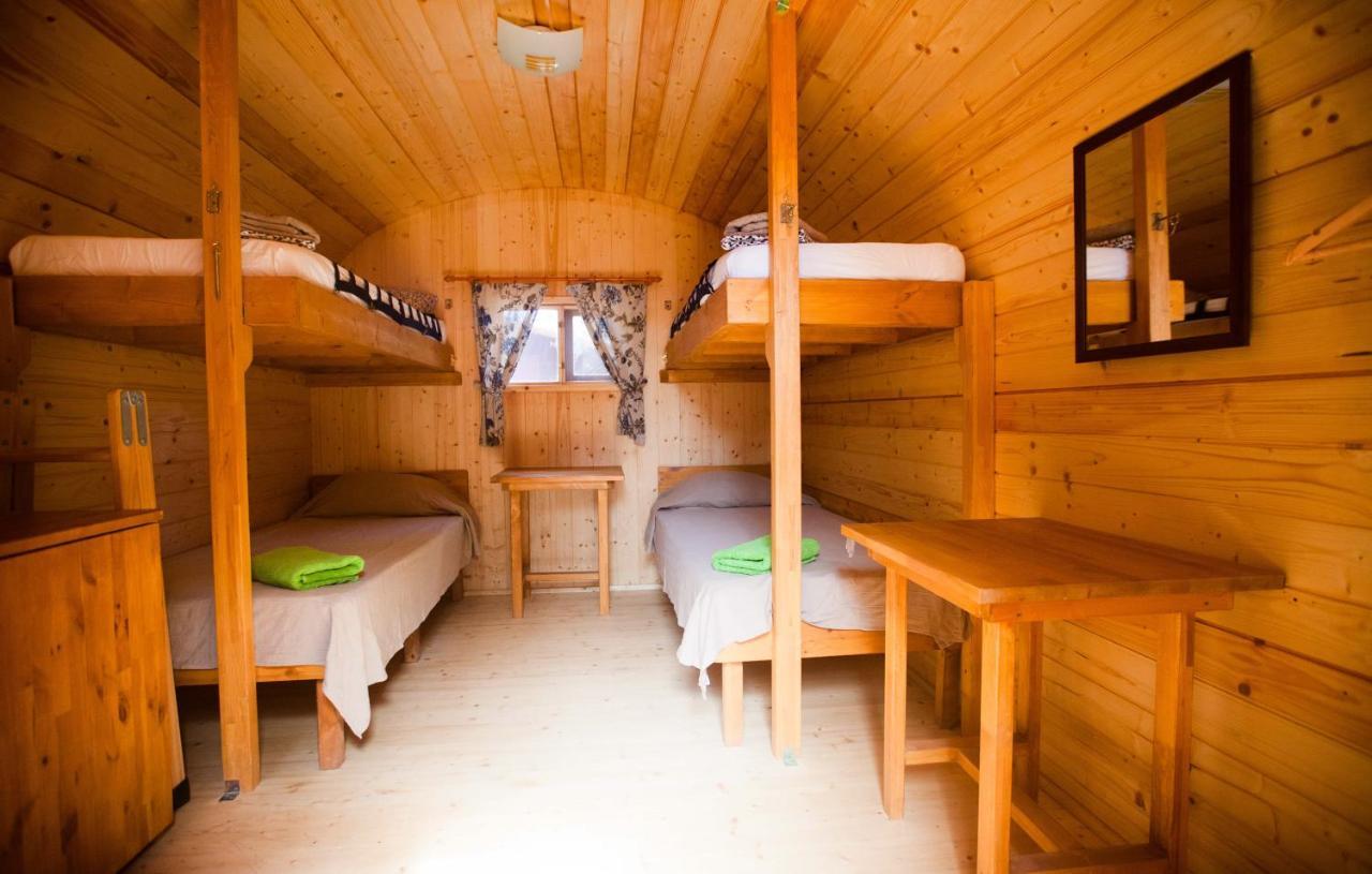 Eco-Wooden Houses Camping Montana Roja エル・メダノ エクステリア 写真